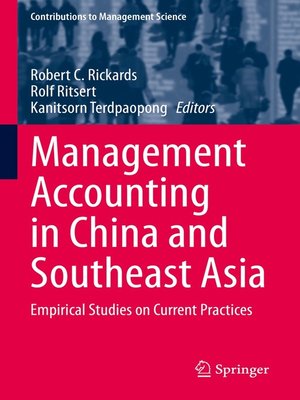 cover image of Management Accounting in China and Southeast Asia